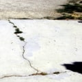How do you repair broken concrete driveway?