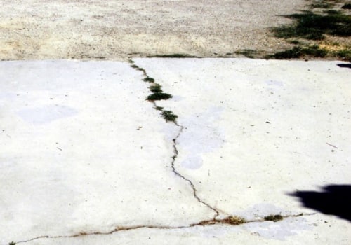 How do you keep concrete cracks from getting worse?