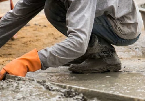 How do you fix a crumbling concrete floor?